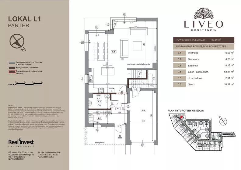 Dom 160,66 m², oferta nr L.1, LIVEO Konstancin, Solec, ul. Jaśminowa
