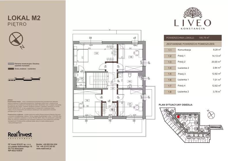 Dom 195,78 m², oferta nr M.2, LIVEO Konstancin, Solec, ul. Jaśminowa
