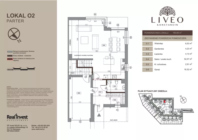 Dom 160,66 m², oferta nr O.2, LIVEO Konstancin, Solec, ul. Jaśminowa