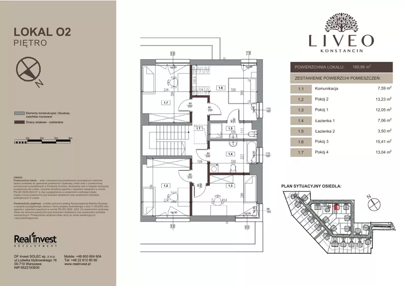 Dom 160,66 m², oferta nr O.2, LIVEO Konstancin, Solec, ul. Jaśminowa