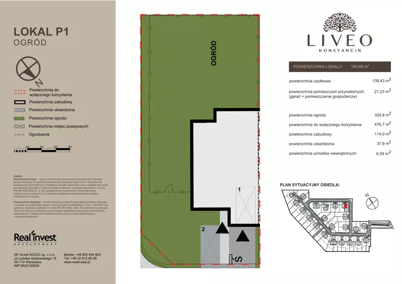 Dom 160,66 m², oferta nr P.1, LIVEO Konstancin, Solec, ul. Jaśminowa