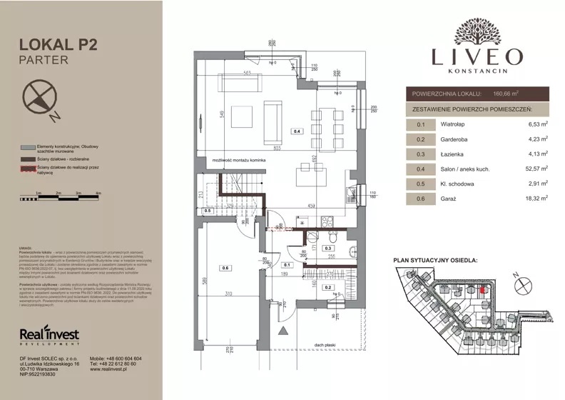 Dom 160,66 m², oferta nr P.2, LIVEO Konstancin, Solec, ul. Jaśminowa
