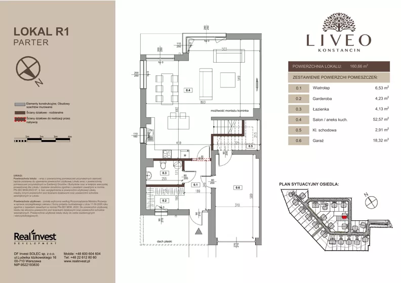 Dom 160,66 m², oferta nr R.1, LIVEO Konstancin, Solec, ul. Jaśminowa
