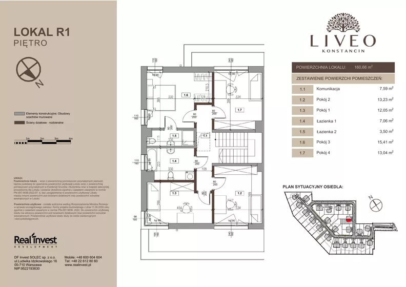 Dom 160,66 m², oferta nr R.1, LIVEO Konstancin, Solec, ul. Jaśminowa