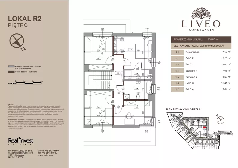 Dom 160,66 m², oferta nr R.2, LIVEO Konstancin, Solec, ul. Jaśminowa