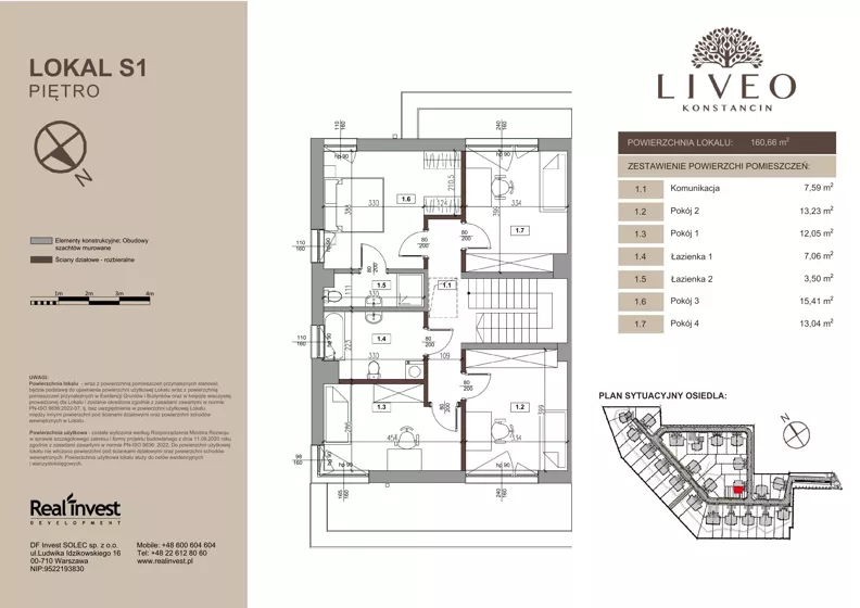 Dom 160,66 m², oferta nr S.1, LIVEO Konstancin, Solec, ul. Jaśminowa