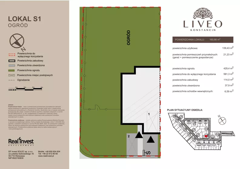 Dom 160,66 m², oferta nr S.1, LIVEO Konstancin, Solec, ul. Jaśminowa