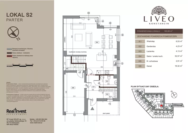 Dom 160,66 m², oferta nr S.2, LIVEO Konstancin, Solec, ul. Jaśminowa