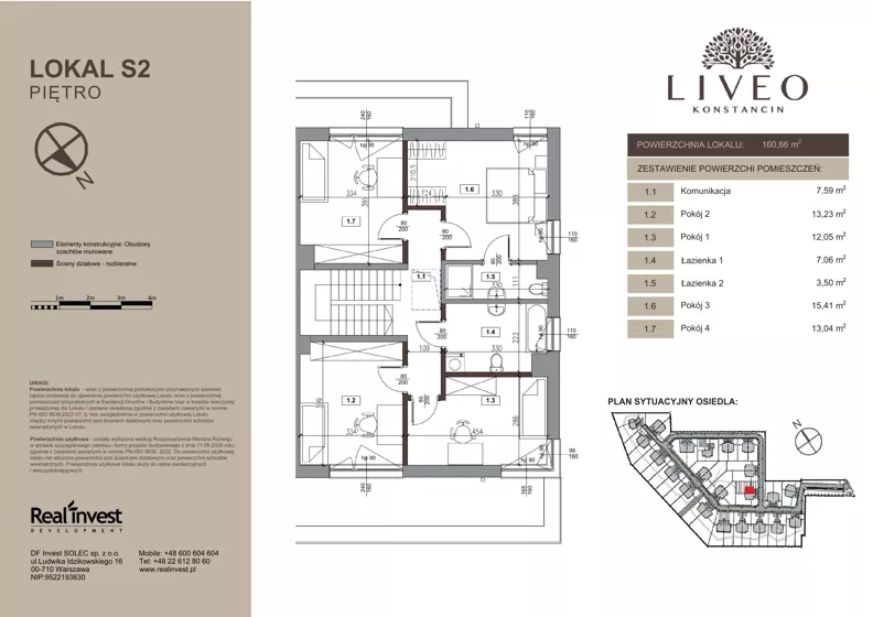 Dom 160,66 m², oferta nr S.2, LIVEO Konstancin, Solec, ul. Jaśminowa