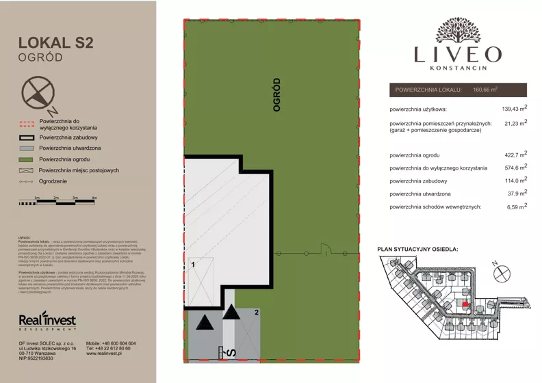 Dom 160,66 m², oferta nr S.2, LIVEO Konstancin, Solec, ul. Jaśminowa