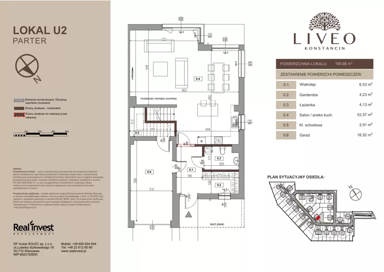 Dom 160,66 m², oferta nr U.2, LIVEO Konstancin, Solec, ul. Jaśminowa