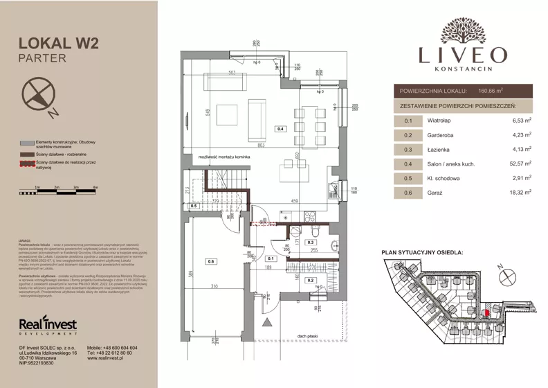 Dom 160,66 m², oferta nr W.2, LIVEO Konstancin, Solec, ul. Jaśminowa