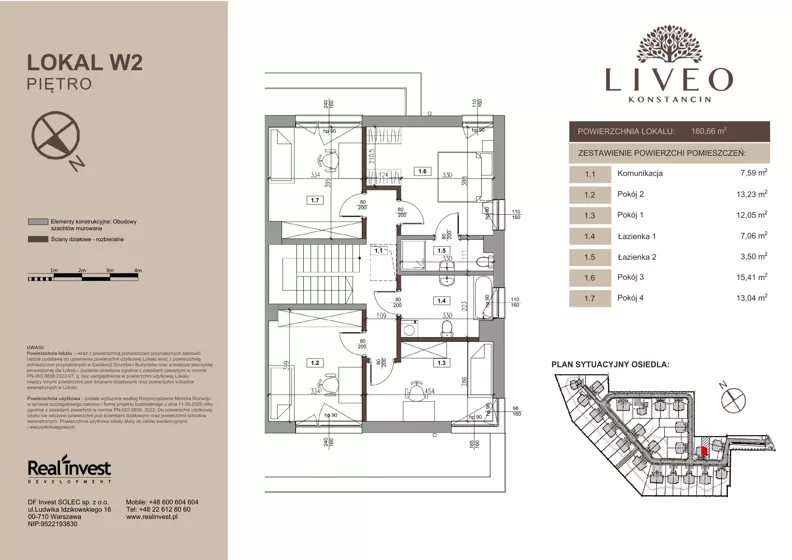 Dom 160,66 m², oferta nr W.2, LIVEO Konstancin, Solec, ul. Jaśminowa
