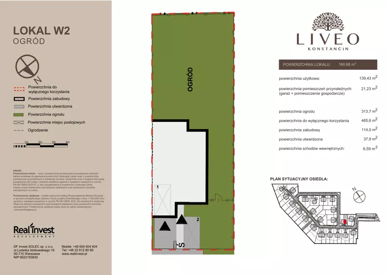 Dom 160,66 m², oferta nr W.2, LIVEO Konstancin, Solec, ul. Jaśminowa