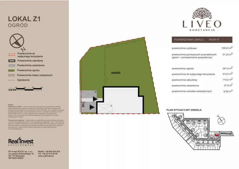 Dom 160,66 m², oferta nr Z.1, LIVEO Konstancin, Solec, ul. Jaśminowa