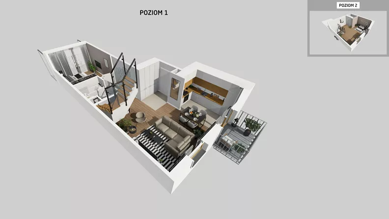 1 pokój, mieszkanie 83,32 m², piętro 2, oferta nr A/27, Osiedle Park Świetlików, Wrocław, Maślice, Aleja Śliwowa 21