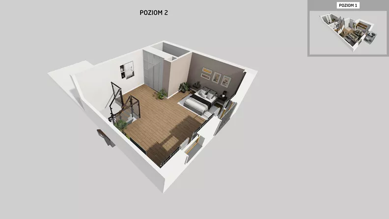 1 pokój, mieszkanie 83,32 m², piętro 2, oferta nr A/27, Osiedle Park Świetlików, Wrocław, Maślice, Aleja Śliwowa 21