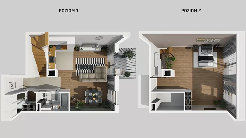 1 pokój, mieszkanie 67,86 m², piętro 2, oferta nr A/59, Osiedle Park Świetlików, Wrocław, Maślice, Aleja Śliwowa 21