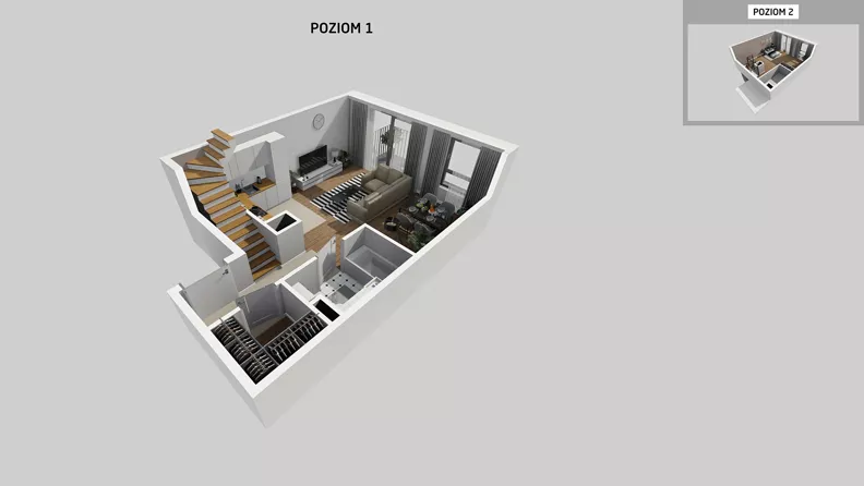 1 pokój, mieszkanie 67,86 m², piętro 2, oferta nr A/59, Osiedle Park Świetlików, Wrocław, Maślice, Aleja Śliwowa 21