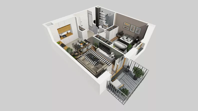 2 pokoje, mieszkanie 39,28 m², piętro 1, oferta nr A/11, Osiedle Park Świetlików, Wrocław, Maślice, Aleja Śliwowa 21