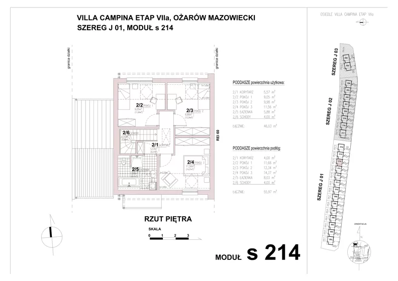 Dom 101,46 m², oferta nr S214, Villa Campina - Wiktoria, Ożarów Mazowiecki, ul. Sochaczewska