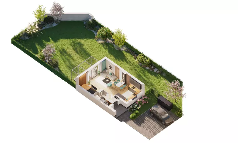 Dom 81,98 m², oferta nr 12A-4, Ventura Verde II, Stara Wieś, ul. Grodziska