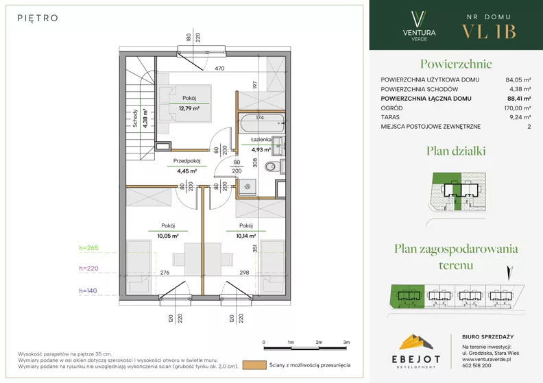 Dom 88,41 m², oferta nr VL1B, Ventura Verde III, Stara Wieś, ul. Grodziska