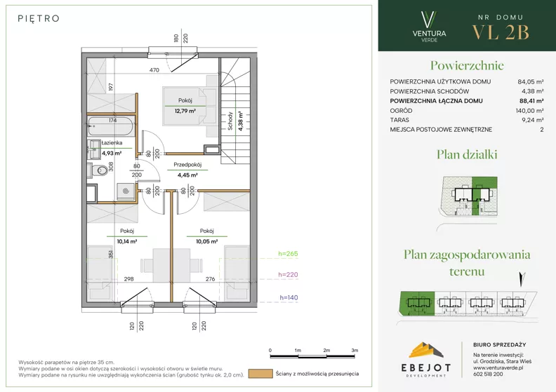Dom 88,41 m², oferta nr VL2B, Ventura Verde III, Stara Wieś, ul. Grodziska