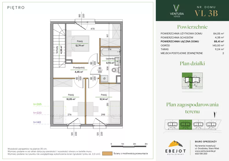 Dom 88,41 m², oferta nr VL3B, Ventura Verde III, Stara Wieś, ul. Grodziska
