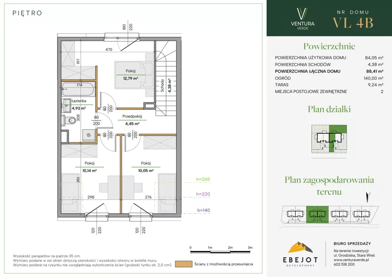 Dom 88,41 m², oferta nr VL4B, Ventura Verde III, Stara Wieś, ul. Grodziska