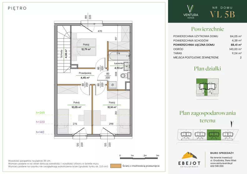 Dom 88,41 m², oferta nr VL5B, Ventura Verde III, Stara Wieś, ul. Grodziska