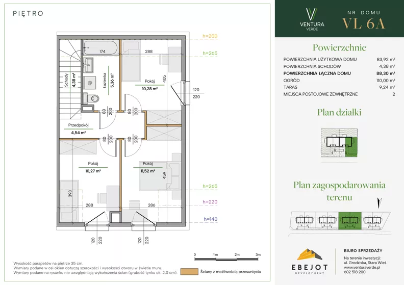 Dom 88,30 m², oferta nr VL6A, Ventura Verde III, Stara Wieś, ul. Grodziska
