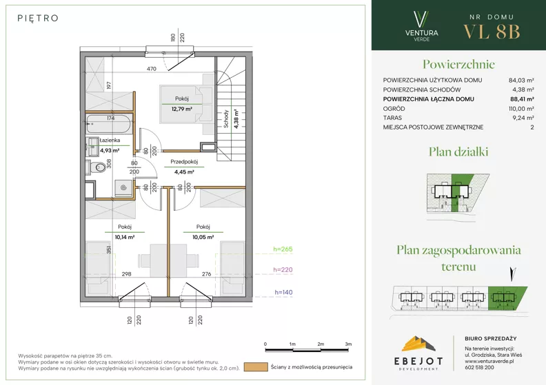 Dom 88,41 m², oferta nr VL8B, Ventura Verde III, Stara Wieś, ul. Grodziska