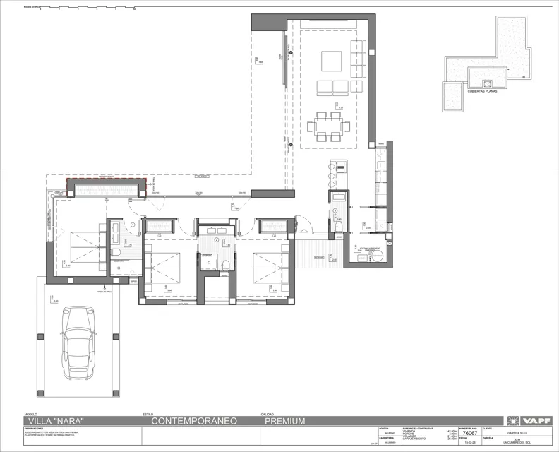 Dom 142,00 m², oferta nr Villa Nara 30, Villa Nara, Cumbre del Sol, Urbanizacion Cumbre del Sol-magnolias