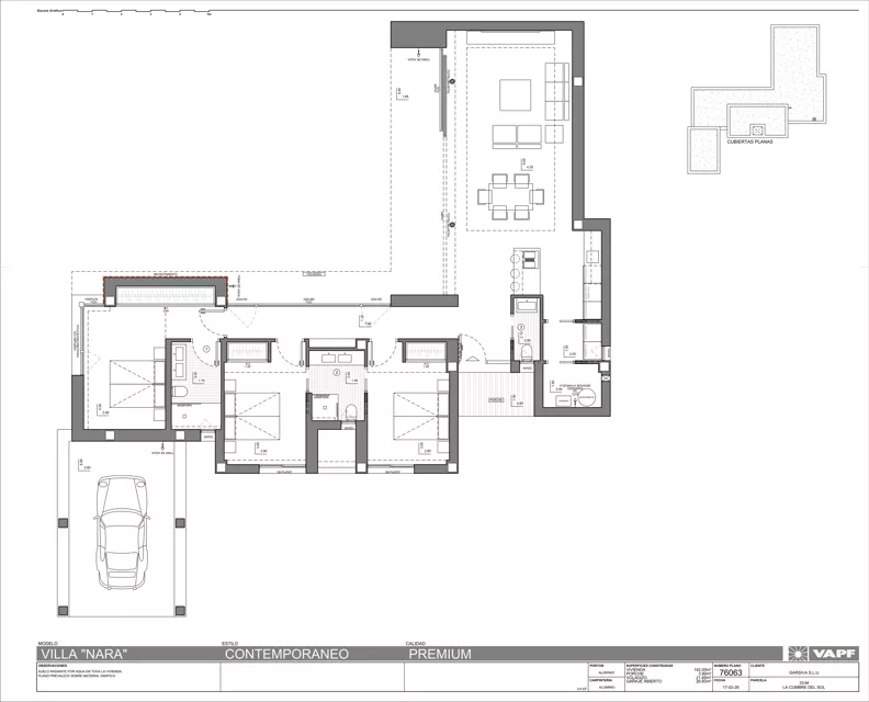 Dom 215,00 m², oferta nr Villa Nara 33, Villa Nara, Cumbre del Sol, Urbanizacion Cumbre del Sol-magnolias