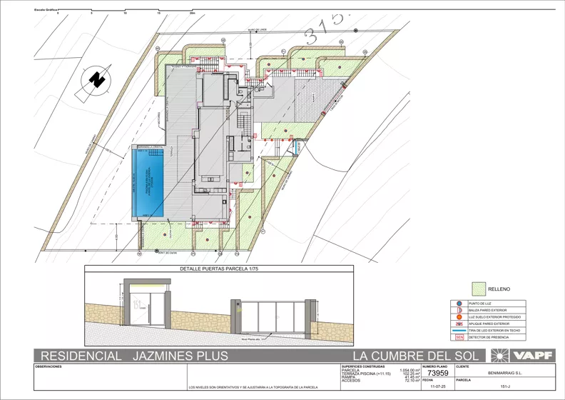 Dom 239,00 m², oferta nr AJ151, Villa Rubik, Cumbre del Sol, c. Jazmines, 98J