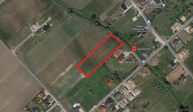 Działka 3 818,00 m², oferta nr , 30736, Siechnice, Jaśminowa