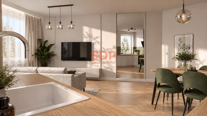 3 pokoje, mieszkanie 54,34 m², parter, oferta nr , 45732, Wrocław, Krzyki-Partynice, Krzyki, Braterska