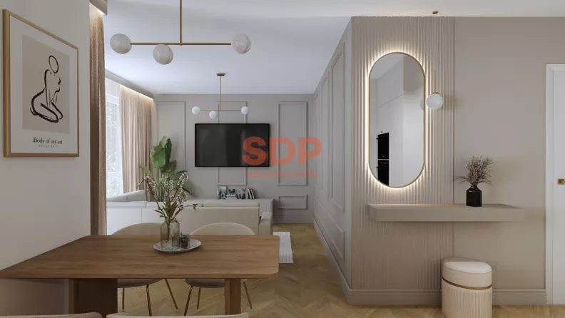 3 pokoje, mieszkanie 52,45 m², piętro 2, oferta nr , 45743, Wrocław, Krzyki-Partynice, Krzyki, Braterska