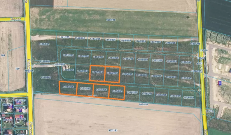 Działka 698,00 m², oferta nr , gc0000021, Niewiesze