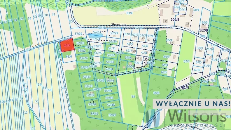 Działka 1 245,00 m², oferta nr , WIL537635, Ludwinów