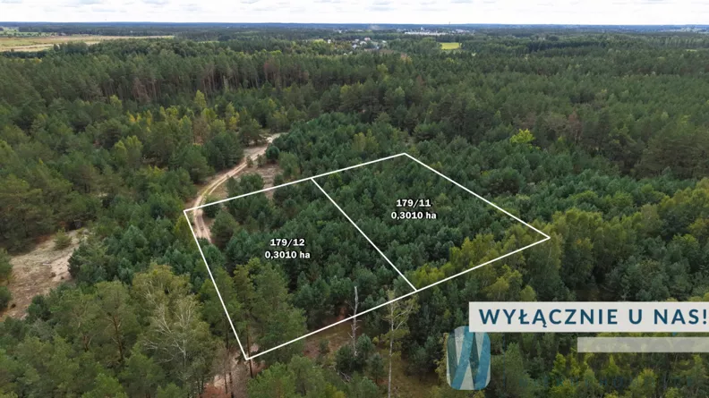 Działka 3 010,00 m², oferta nr , WIL744663, Opaleniec