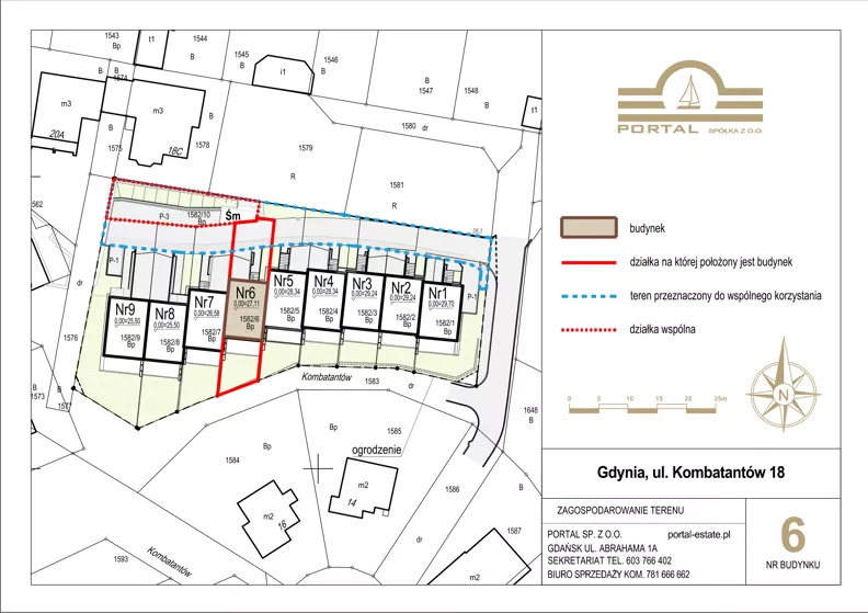Dom i rezydencja 158,43 m², oferta nr 6, Domy - Gdynia Redłowo, Gdynia, Redłowo, ul. Kombatantów 18