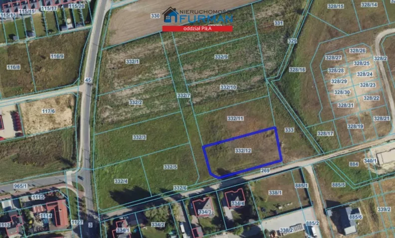 Działka 1 772,00 m², oferta nr , FRP-GS-198659, Złotów