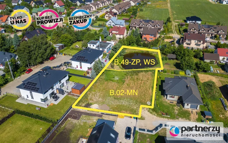 Działka 2 115,00 m², oferta nr , PAN101281, Banino, Lodowa