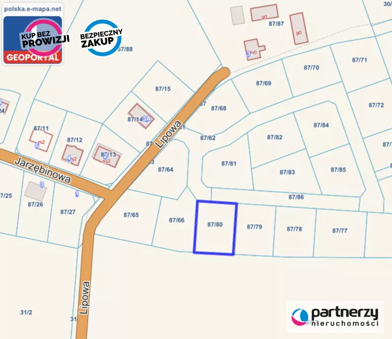 Działka 1 001,00 m², oferta nr , PAN186653, Szemud