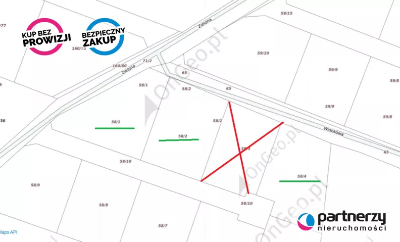 Działka 979,00 m², oferta nr , PAN344740, Małkowo, Widokowa