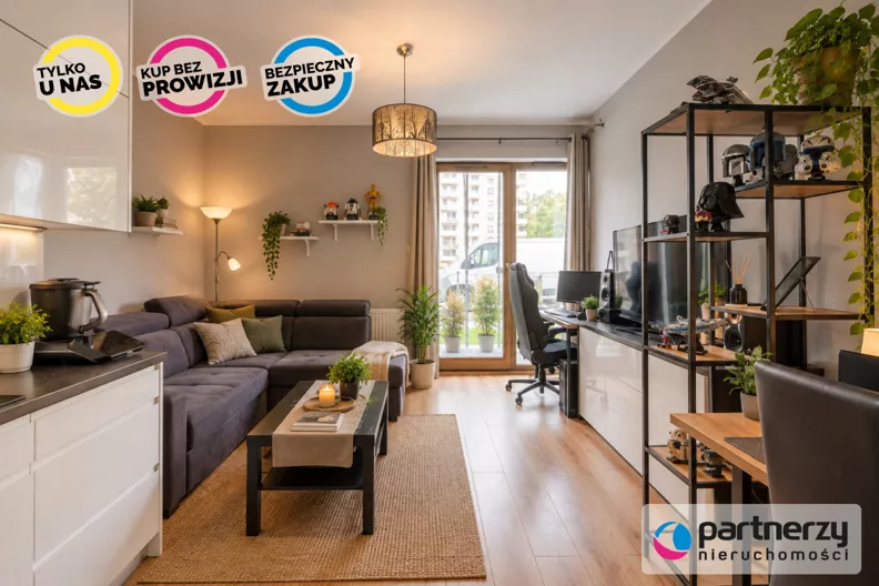 2 pokoje, apartament 44,05 m², parter, oferta nr , PAN705912, Gdańsk, Piecki-Migowo, Morena, Stanisława Lema