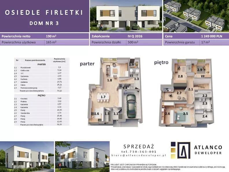 Dom 165,00 m², oferta nr 3, Osiedle Firletki, Wiązowna, ul. Firletki 22
