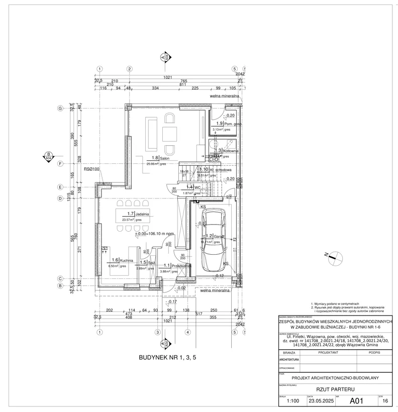 Dom 165,00 m², oferta nr 5, Osiedle Firletki, Wiązowna, ul. Firletki 22